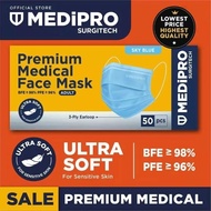 3 Ply Medipro Surgitech Premium Medical Mask 3 层 Medipro Surgitech 高级医用口罩