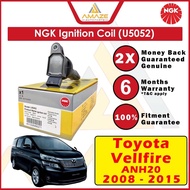 NGK Ignition Coil U5052 for Toyota Vellfire 2.4 ANH20 (2006-2019)(Equals 90919-02244 NGK Plug Coil [Amaze Autop