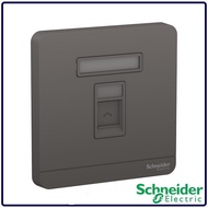 Schneider Avataron Socket Lan Data Rj45 Cat6 Dark Grey E8331Rjs6_Dg
