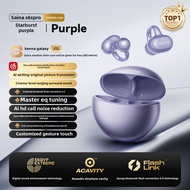 Sanag หูฟังตัดเสียงรบกวนสำหรับเล่นกีฬาวิ่งต่างหูแบบหนีบไร้สายแบบอินเอียร์เปิดหูฟังบลูทูธ S6SPro รุ่น