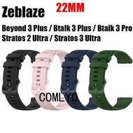 For Zeblaze Btalk 3 Pro plus /Stratos 2 3 Ultra / Beyond 3 plus Strap Smart watch Silicone Soft Outd