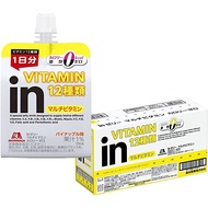 Morinaga in Jelly Multi Vitamins Calorie Free Pineapple Flavor (180g x 6 pcs) Nutritional supplement