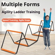 Foldable, Storable, Spliced Agile Ladder, Football Fitness Training Soft Ladder