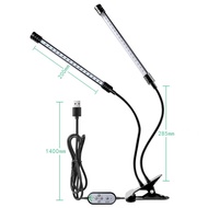 DC5V 2/3/4 Head LED Grow Light Plant Light Red Blue Full Spectrum Phyto Lamp Succulent Plant Flower 