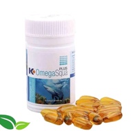 K Omega Squa Plus Original Squalene & Lecithin 1 Bottle is 30 Softgel Fish Oil Omega 3 K Link Origin