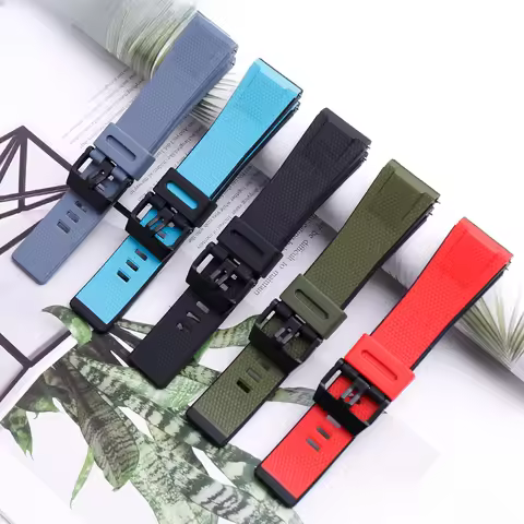 Resin Watchbands for Casio G-SHOCK Ga2000 PRG-600 PRW-6600 Prg650 with Tool Sweat-Proof Wear-Resista