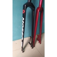 Custom rigid MTB fork