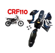 ชุดสีวิบาก110CC แฟริ่งวิบาก ทรง Honda CRF CRF110 CRF110F KSR KLX110 KX65 CRF 110-125 MSX ชุดสีแฟริ่ง
