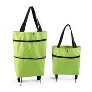 กระเป๋าช้อปปิ้งล้อลาก กระเป๋ารถเข็นพับ รถเข็นช้อปปิ้ง Shopping bag with wheels ง่ายต่อการพกพาและใช้งาน ใส่ของได้เยอะ Narmall