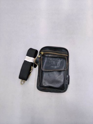 Original Rush Rider 212 Cow Leather Handphone Case Handphone Bag Sling Bag Beg Tali Pinggang