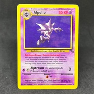 Vintage Pokemon TCG German Alpollo (Haunter) 21/62 1999 Fossil Trading Card Game