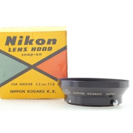Rare [MINT in BOX] Lens Hood for W-Nikkor 3.5cm f/1.8 Nikon S Mount From JAPAN