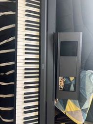 Yamaha p45 digital piano with x stand with pedal