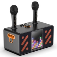 SP700 Karaoke Bluetooth Speaker 60W with Dual Wireless Microphones