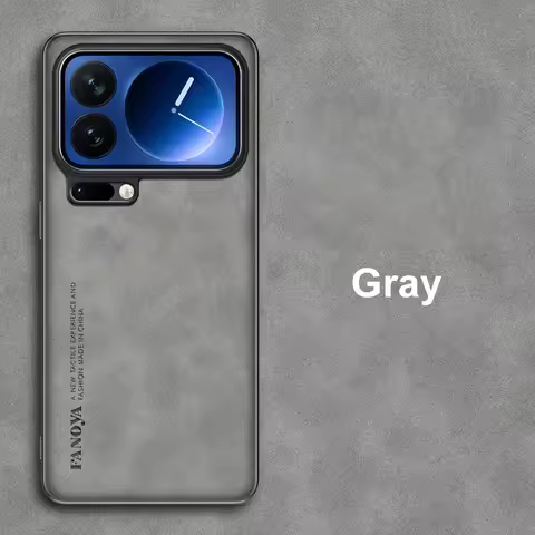 For Xiaomi Mi 17 Pro Max Case Luxury PU Leather Phone Case For Xiaomi 17 Pro Mi17 5G Back Cover Sili