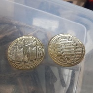 Barang antik koin yasin kake tua tongkat