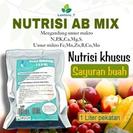 Nutrisi AB Mix LA NUTRIENT Pekatan 1 Liter Untuk Sayur Buah dan Buah