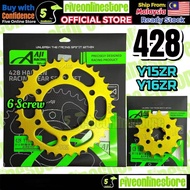AJI RACING 428 Y15ZR Y16ZR Gold Harden Sprocket ORIGINAL FZ150 14T 15T 37T 38T 39T 42T 43T 44T 45T 4