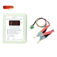 Handheld DC Milliohmmeter Low Resistance Tester Meter Four Wire Kelvin Measurement Rechargeable 20R 