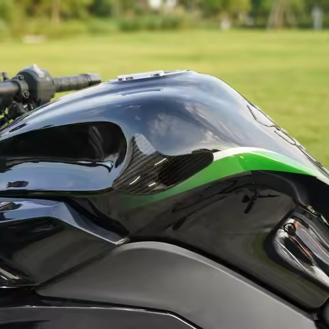 for Kawasaki Z1000 Z1000SX 2015-2022 Carbon Fiber Motorcycle Fuel Tank Cover Falling Protection