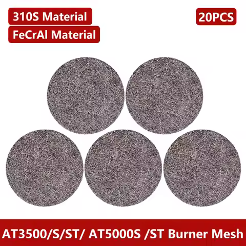 20PCS/Lot For Webasto AT3500/ST AT5000/ST Thermo Top E/C/Z 310S/FeCrAl Material Steel Burner Filters