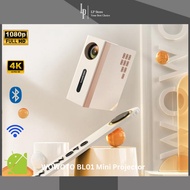 Wowoto BL01 Portable Projector Mini Android 9.0 Projektor WIFI LED 1080P Beamer 4K Full HD Video Hom