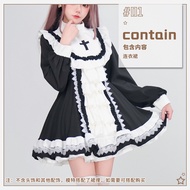 Gothic Style Cross Dress Lolita Black And White Dress Dress Lolita Girl Princess Puffy Skirt