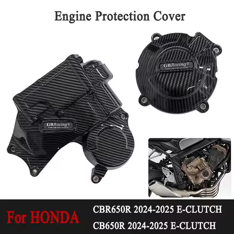 CB650R 2025 Moto Engine Protection For HONDA CBR650R & CB650R 2024-2025 E-CLUTCH Engine Cover Motorc