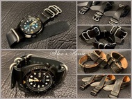 全手造真皮錶帶🔱STOCK #B🔱Handmade leather strap 適合 Rolex, SEIKO, Tudor, Panerai, Omega