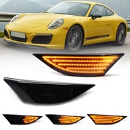2Pcs side marker light LED dynamic turn signal light for Porsche 991 Carrera S 4 4S GTS Turbo Cayman