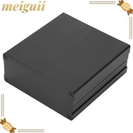 MEIGUII Printed Circuit Board Instrument Box, Matte Black 40*97*100mm Electronic Project , Aluminum 