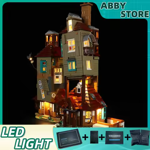 DIY LED Light Kit For LEGO 76437 The Burrow Building Block Set (Only LED Light,Without Blocks Model)