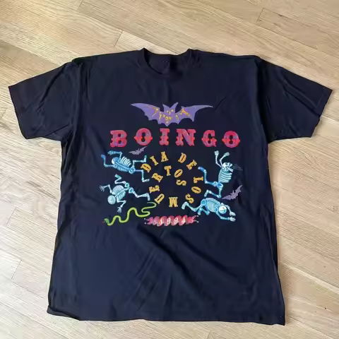Oingo Boingo Shirt 1994 Cotton Black All Size T