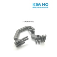 GIGI/FEED DOG 3 LINE MESIN JAHIT TEPI INDUSTRI UNTUK JENAMA SIRUBA GEMSY TYPICAL