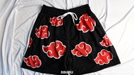 SALE！ KALOSph MICROCOOL "AKATSUKI" EMBROID + PRINT BLACK CONCEPT SHORTS