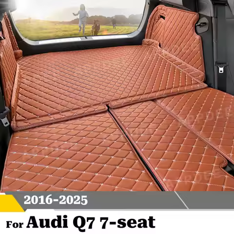 APPDEE For Audi Q7 7-seat 2016-2025 24 23 22 21 20 19 18 17 Auto Full Coverage Trunk Mat Car Cargo L