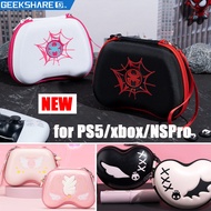 Geekshare PS5 PS4 Bag Case NS PRO/XBOX/XSX Hard Bag Large Capacity Universal Gaming Controller Storager