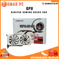 BRANDNEW BIOSTAR RX 580 8GB GPU