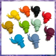 Wine Bottle Sealer Reusable Snail Shape Wine Plug Silicone Wine Seal Stoppers Glass Bottle Sealer fo