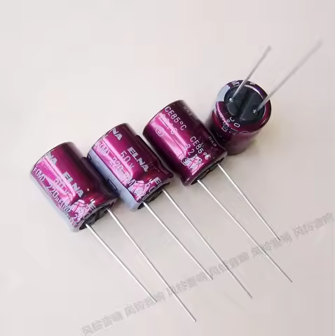 2024 ELNA RA3 Series 50V 220UF 10X12.5MM Audio Electrolytic Capacitor 220UF50V 220UF50V 10*12.5mm 10