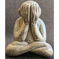 Phra Pidta {Ner Phong Bailan} Luang Phor Dam, Wat Mai Napharam 2542 (Amulet Thai 泰国佛牌)