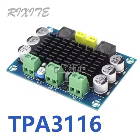 TPA3116 D2 TPA3116DA DC 12V 24V 100W Mono Channel Digital Power Audio Amplifier Board TPA3116D2 Larg