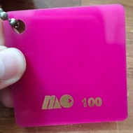 akrilik lembaran 3mm pink (100) 122×244