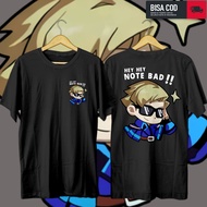 Kaos Emote Mobile Legends Alucard Not Bad Cotton 24S