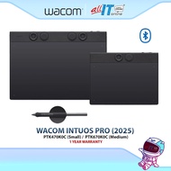 Wacom Intuos Pro 2025 Pen Tablet PTK470K0C / PTK670K0C with Pro Pen 3 for Professional Digital Drawi