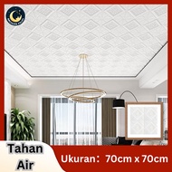 3d Foam Wallpaper 70x70cm / 3D Foam Batiky Motif Wall Wallpaper / Foam Wall Sticker