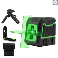 Self-Leveling Laser Level, 2 Lines Laser Level Green Cross Laser Beam Line, Alignment Laser Tool for Picture Hanging and DIY Application Tolo4.29