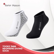 Tooke 3mm Neoprene Diving Sock Low Cut Neoprene Sock Diving Sock