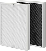 XBWW 2 Packs A7 Filter & E-400 Filter for VEWIOR ClearAir-A7 & AromaRoom H14 E-400 Air Cleaner Purif