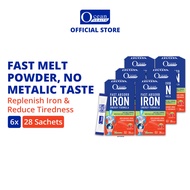 [Bundle of 6] Fast Absorb Iron Energy Formula (28s)- Ocean Health (Replenishes Iron, Fights Tiredness| With Folic Acid)